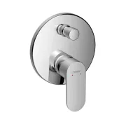 Смеситель Hansgrohe Rebris S 72466000 для ванны с душем внешняя часть