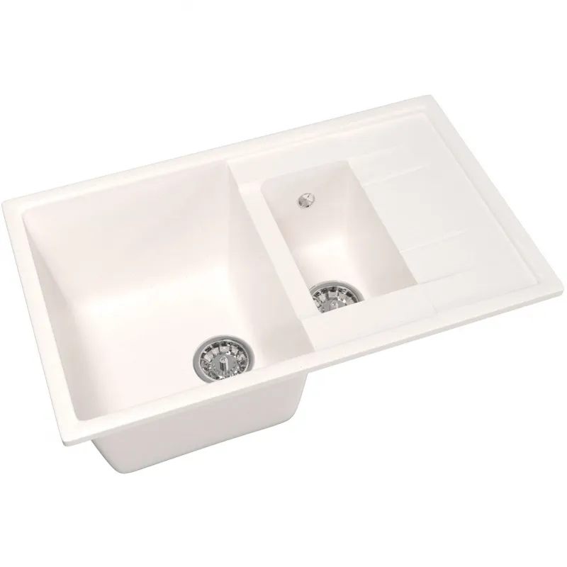 Кухонная мойка Mixline ML-GM22-341 Молочная 532403