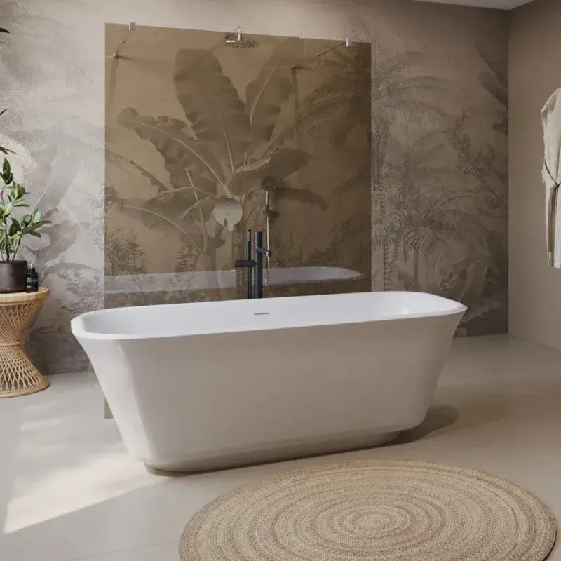 Акриловая ванна BelBagno DUE 170x80 BB702-1700-800-K