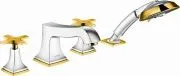 Смеситель Hansgrohe Metropol Classic 31449090 на борт ванны