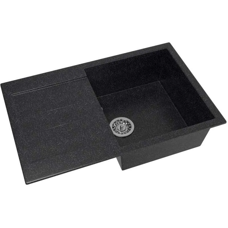 Кухонная мойка Mixline ML-GM31-308 Черная 537717