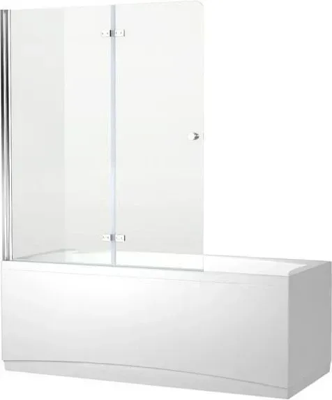 Шторка на ванну Aquanet Beta NF6222-hinge прозрачное стекло