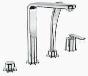 Смеситель Grohe Veris 19373000 для ванны, на 4 отверстия