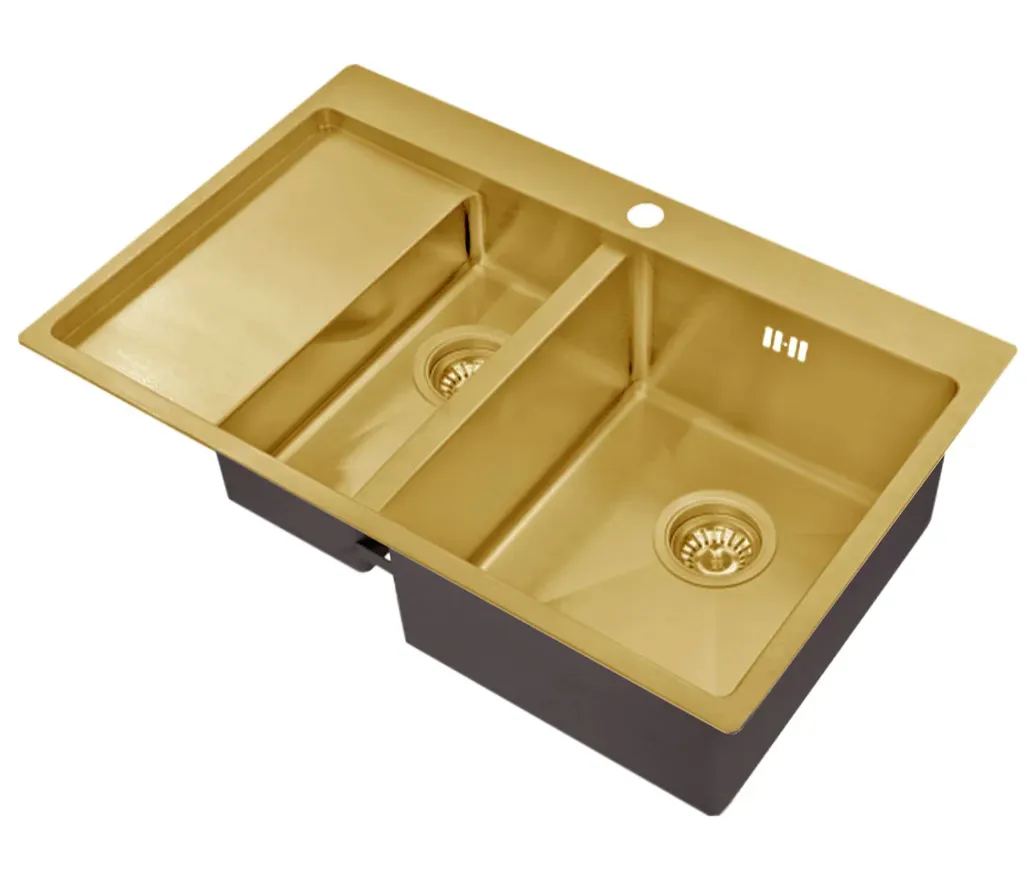 Мойка для кухни Zorg PVD Bronze SZR 5178-2-R BRONZE