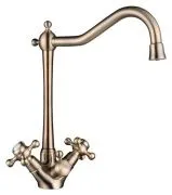 Смеситель ZorG Sanitary ZR 515 YF BR для кухонной мойки