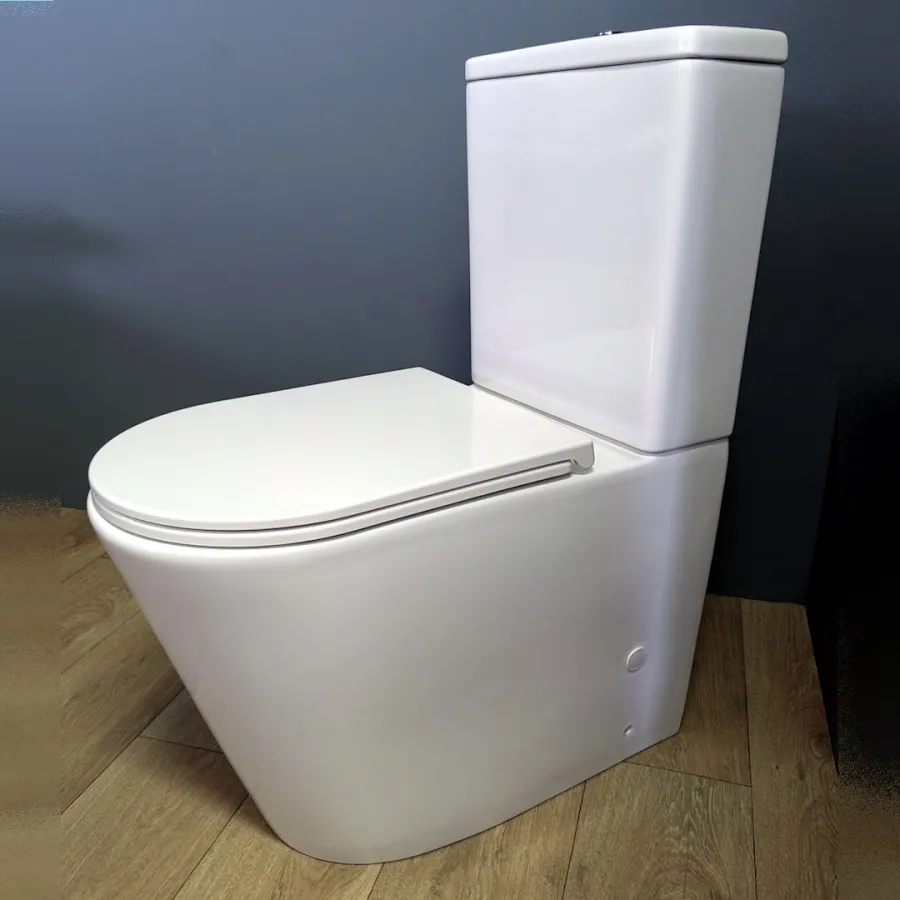 Унитаз-компакт Watersense Rita W00090 напольный безободковый с микролифтом