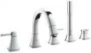 Смеситель Grohe Grandera 19919000 на борт ванны