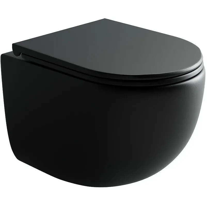 Унитаз Ceramica Nova Up CN4007MB подвесной безободковый с микролифтом