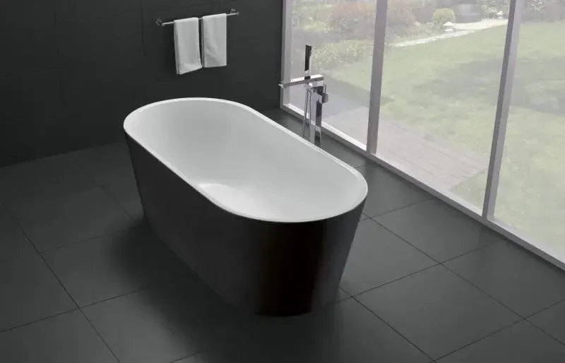 Акриловая ванна BelBagno 170x80 BB71-1700-NERO-W0