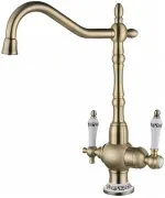 Смеситель ZorG Sanitary ZR 336 YF-50 BR для кухонной мойки