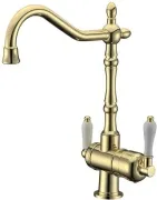 Смеситель ZorG Sanitary ZR 326 YF BR LIGHT для кухонной мойки