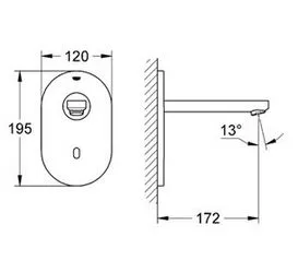 Смеситель Grohe Euroeco Cosmopolitan E 36273000 для раковины фото 3