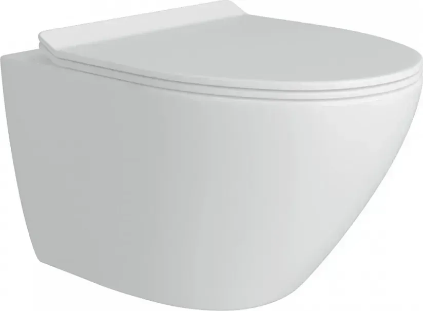 Унитаз Paomo Milana Pro PO-40106 подвесной безободковый с микролифтом