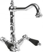 Смеситель Cezares Diamond DIAMOND-LS2-01-Sw-N для раковины с донным клапаном