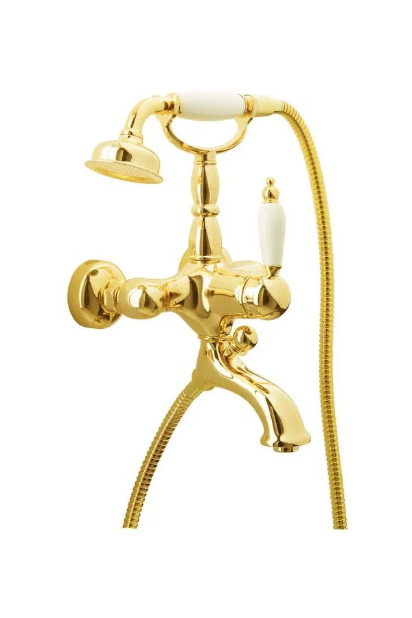 Смеситель для ванны с душем Boheme Tradizionale Oro 283