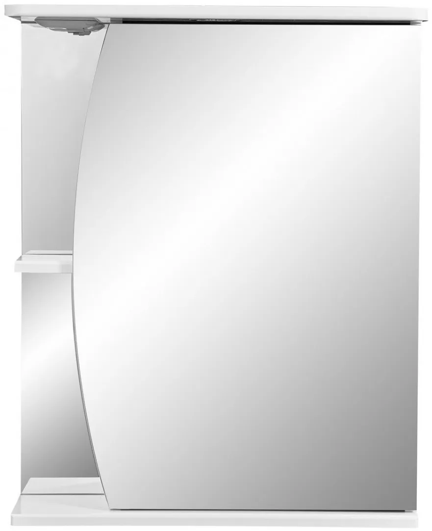 Зеркало-шкаф Stella Polar Волна Лана 55x70 SP-00000044 правое с подсветкой