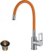 Смеситель Rossinka Z Z35-35U-Orange для кухонной мойки