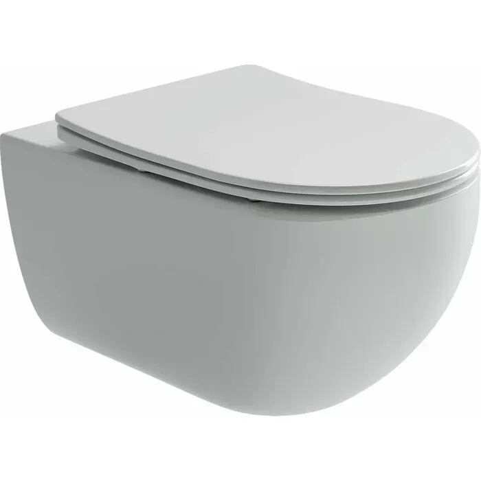Унитаз Ceramica Nova Long CN3015 подвесной безободковый с микролифтом