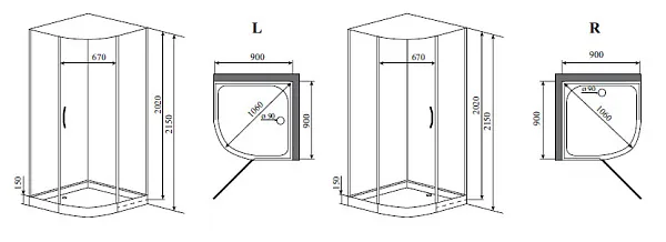 Душевая кабина Timo Premium H-506 фото 2