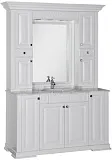 Зеркало-шкаф Aquanet Кастильо 140 белый фото 2
