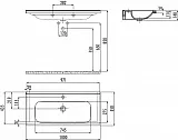 Раковина Creavit Ideal 100 см ID100-00CB00E-0000 фото 4