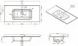 Мебельная раковина BelBagno Bb 101 BB1000ETL фото 2