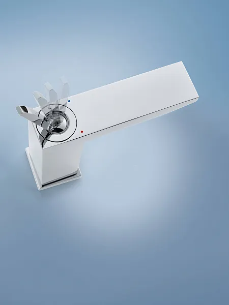 Смеситель Grohe Eurocube Joy 23657000 для раковины с донным клапаном фото 5