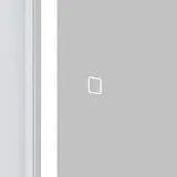 Зеркало-шкаф BelBagno Marino 40x80 SPC-MAR-400/800-1A-LED-TCH с подсветкой фото 4