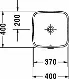 Рукомойник Duravit DuraStyle 037337 фото 3