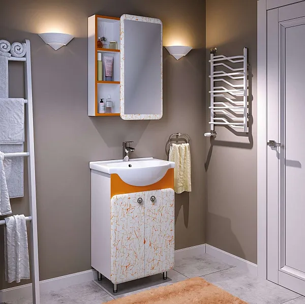 Зеркало-шкаф Runo Капри 55х75 УТ000003789 фото 3