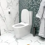 Унитаз-компакт Teymi Jessie W00135 напольный безободковый с микролифтом фото 4