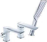 Смеситель Lemark Allegro LM5945CW на борт ванны фото 1
