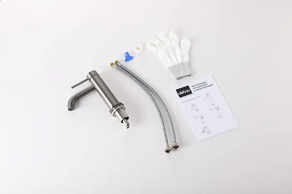 Смеситель для раковины ABBER Wasser Kreis 316 AF8110BGG фото 2