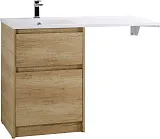 Мебель для ванной BelBagno Kraft-LVD 120 напольная левая rovere nebrasca nature фото 2
