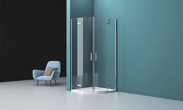 Душевой уголок BelBagno KRAFT KRAFT-R-2-100-C-Cr фото 2