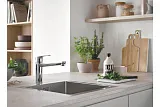 Смеситель Grohe Eurosmart 30463000 для кухонной мойки фото 3