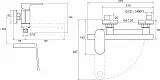 Смеситель Ravak Chrome CR 022.00/150 X070042 для ванны с душем фото 6