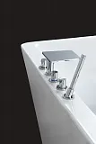 Смеситель Cezares Cascado CASCADO-F-BVD5-01 на борт ванны с внутренней частью фото 3