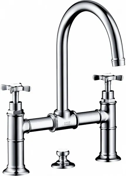 Смеситель Axor Montreux 16510000 для раковины с донным клапаном фото 1