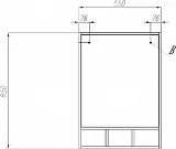 Зеркало Акватон Йорк 55x85 см 1A173202YOAV0 фото 4