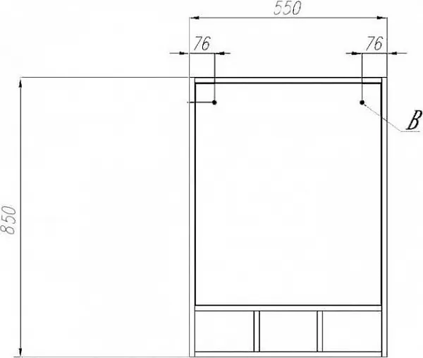 Зеркало Акватон Йорк 55x85 см 1A173202YOAV0 фото 4