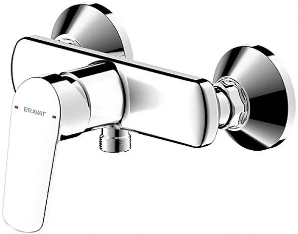 Смеситель Bravat Rhein F9429564CP-01-ENG для душа фото 1