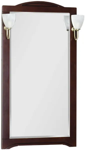 Зеркало Aquanet Луис 60 NEW темный орех фото 1