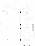 Смеситель Lemark Jasmine LM6645ORB для кухонной мойки фото 2