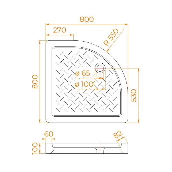 Душевой поддон RGW CER 19170488-01 фото 4