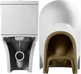 Унитаз-компакт Teymi Lalina Vortex W00749 напольный безободковый с микролифтом фото 14