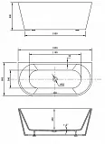Акриловая ванна Vincea 180x80 VBT-421-1800 фото 4