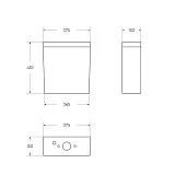Бачок BelBagno Marino BB105T фото 3