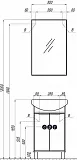 Зеркало Акватон Рико 50x80 см 1A216302RI010 фото 4