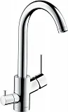 Смеситель Hansgrohe Talis M52 14875000 для кухонной мойки фото 1